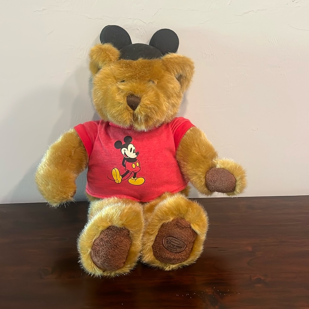 Early 2000’s Disney Store Bear Mickey Tee/Ears